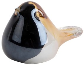 Fat Bird nagy üveg madár fekete színes