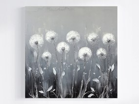 Vászonkép Canvas Természet Tavasz Virágok Pitypang Pehely 40x40