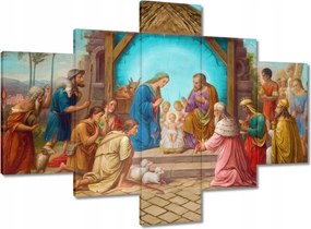 Vászonkép 100x70 Betlehemi jászol Jézuska