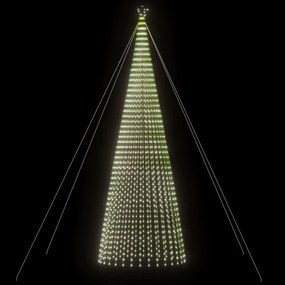 hideg fehér LED karácsonyfa 1544 LED 500 cm
