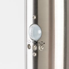 BRILAGI - Kültéri lámpa érzékelővel ELIA 1xE27/20W/230V IP44 50 cm króm