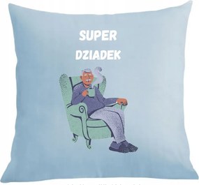 Párna párnahuzat Nagypapa napja Szuper nagypapa