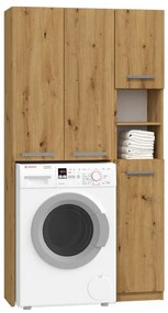 Marpol DD fürdőszobai szett, tölgy