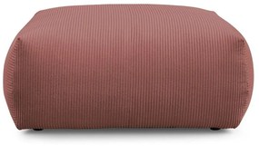 Világos rózsaszín kordbársony lábtartó Voltaire – Bobochic Paris