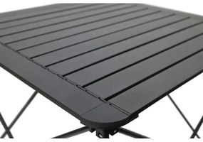 Összecsukható kempingasztal 70x70cm antracit
