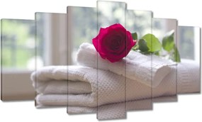 Vászonkép 140x80 Rózsa a szeretetttől