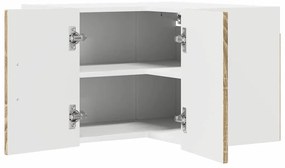 Fali konyhaszekrény Sonoma tölgy 57 x 57 x 40 cm Faanyag