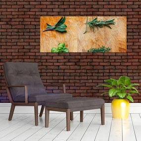 Kép - Gyógynövények (120x50 cm)