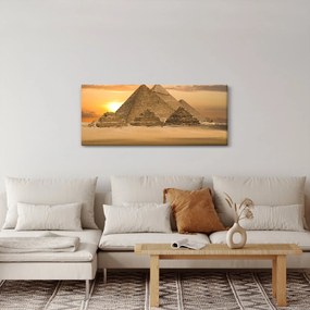 Kép - Piramisok (120x50 cm)