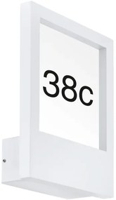 Eglo 98143 - Házszám MONTEROS 1xE27/28W/230V IP44 fehér