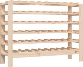 vidaXL tömör fenyőfa bortartó állvány 109,5 x 30 x 82 cm