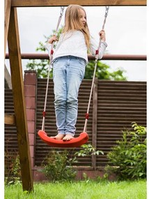 Plastic swing - red 23555