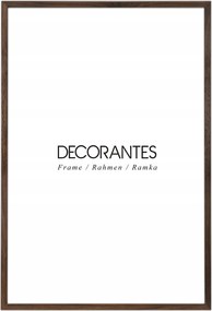 Barna képkeret 40x60 cm-es méretben