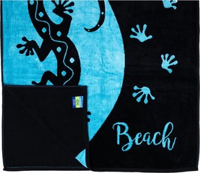 SALINA Strandtörölköző kék 165x90cm