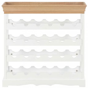 fehér MDF borszekrény 70 x 22,5 x 70,5 cm
