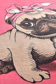 Pink Pug Djt (100 cm)