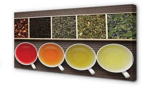 Canvas képek tea gyógynövények 100x50 cm