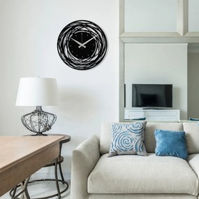 Enzoclock fém falióra, 48×48 cm – S022