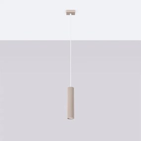 Brilagi - Csillár zsinóron CRESTO 1xGU10/10W/230V taupe