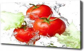 Vászonkép Paradicsom és saláta 100x70 cm