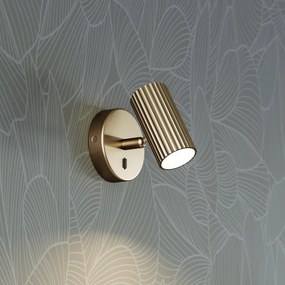 Eglo 902033 - PORTILLO fali spotlámpa 1xGU10/5W/230V aranyszínű