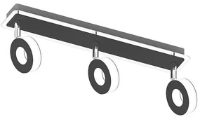 LED Spotlámpa SOLE 3xLED/5W/230V