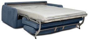 Kék kinyitható kanapé 189 cm Storm – Scandic