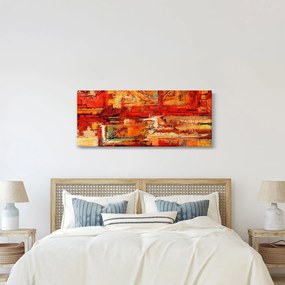 A falfestmény képe (120x50 cm)