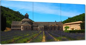 Vászonkép 180x90 Levendulamező