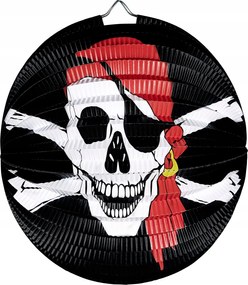 Kerek kalóz lámpás