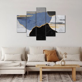 Kép - Texturált formák (150x105 cm)