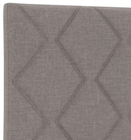 Fejtámla Gyémánt Blokk Design Taupe 80 cm Szövet