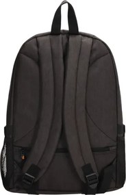 Fekete könnyű iskolai hátizsák „Kingdom”