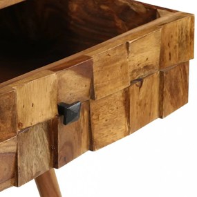 tömör rózsafa dohányzóasztal mézszínű felülettel 110x50x37 cm