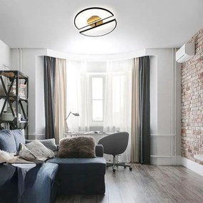 LED Dimmelhető mennyezeti lámpa LED/75W/230V 3000-6500K + távirányítás