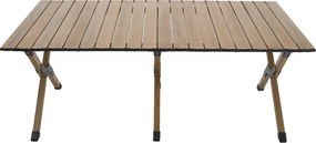 Kempingasztal, barna, ARTUR