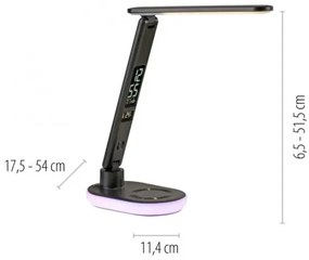 JUST LIGHT. 11018-18 - LED RGBW fényerőszabályozható asztali lámpa TINA LED/4W/230V