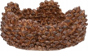 Patera Tál Tobozok Dekoratív Gyümölcs Édességek Karácsony