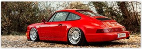 Poszterek 200x66 Piros Porsche Autó