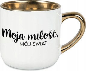 Bögre Nagy Fehér Szerelmem Ajándék Feleségnek Évfordulóra Valentin nap