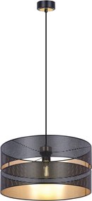 KAJA K-5501 MALAVI Fekete Színű Függeszték 1xE27 15W IP20