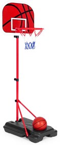 Gyerek kosárlabda palánk állítható magasságú, labdapumpával