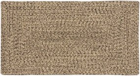 vidaXL Területszőnyegek Természetes és fekete 60 x 110 cm Juta