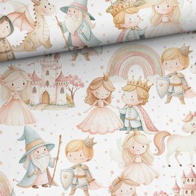 Függöny anyag Pasztell királyság