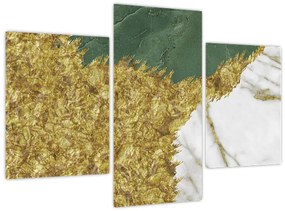 Kép - Zöld márvány N⁰2 (90x60 cm)