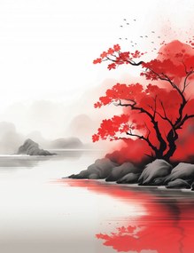 Poszter 67,5x100cm Nyugalom a meditációnál