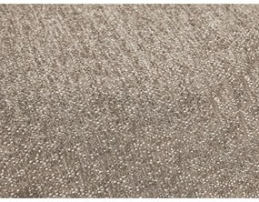 Szürkésbarna zsenília kinyitható-tárolóhelyes sarokkanapé (bal oldali-U alakú) Everest – Bobochic Paris