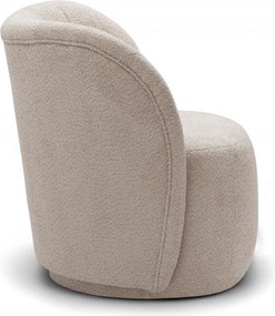 Soya relax fotel - bézs bouclé Catch Me 02