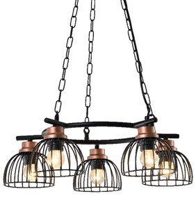 Prezent BASKET 75466 Függőlámpa 5x60W/E27 IP20