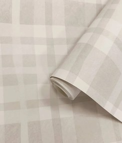 Holden Decor Adventure Awaits Ivy Plaid szürke kockás papír tapéta – 14002
